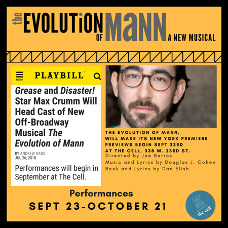 The Evolution of Mann, a new musical